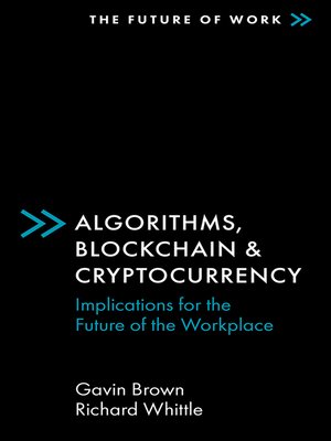 cover image of Algorithms, Blockchain & Cryptocurrency